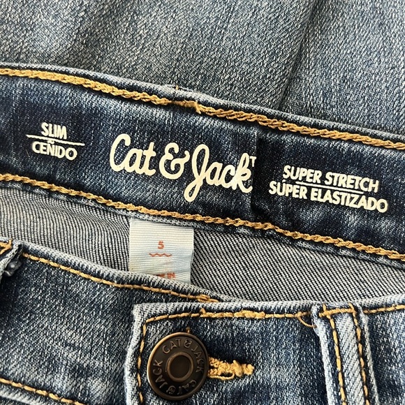 Cat & Jack Blue Classic Denim Jeans - Picture 5 of 5